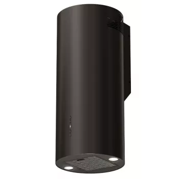 Campana extractora MAAN ELBA 2 W 731, negra, extracción/recirculación, filtro antigrasa de aluminio, 4 velocidades, 61 dB