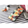 Funda protectora iKins para Apple iPhone 8/7 — patrón de mosaico, negro