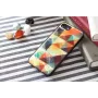 Funda protectora iKins para Apple iPhone 8/7 — patrón de mosaico, negro