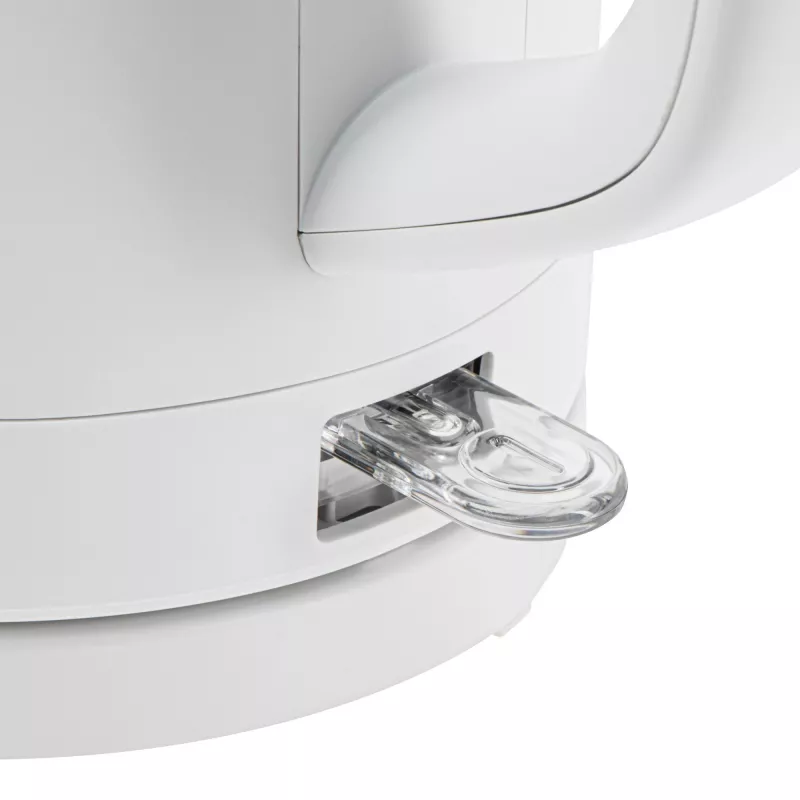 Hervidor eléctrico Adler AD 1379w — 1,7 L, hasta 2200 W, blanco, base 360°, polipropileno