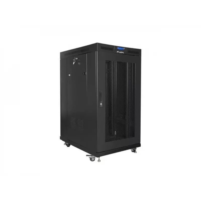 Rack independiente Lanberg FF01-8022-23BL 22U 1200kg Negro