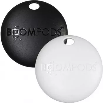Localizador Boompods BOOMTAG negro blanco duración de la batería 8760h