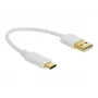 Cable de carga USB DeLOCK Type-A a USB Type-C 15 cm