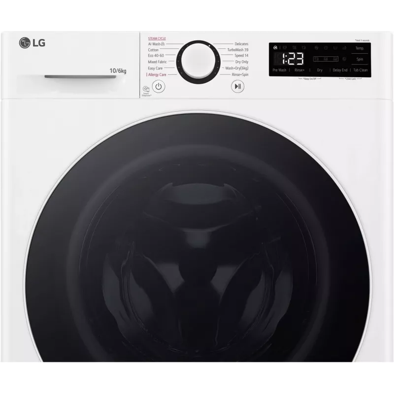LG F4DR510S0W Lavadora secadora 10 kg 1400 rpm Blanco