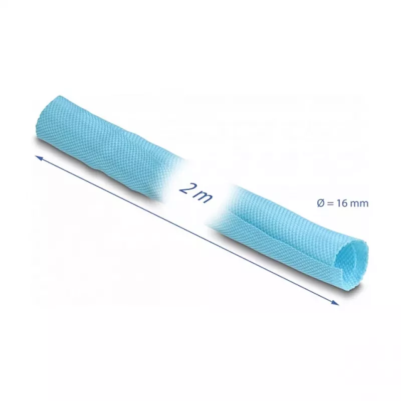 Funda para cables DeLOCK 20877 azul 1,7 cm poliéster 2000 mm