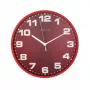 NeXtime Reloj 3053ro Dash Red, Ø35 cm, pared, rojo/plateado