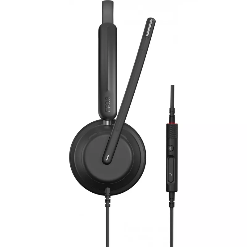 Epos IMPACT 730, auricular mono, con cable, 3 micrófonos digitales, tecnología Super-Wideband