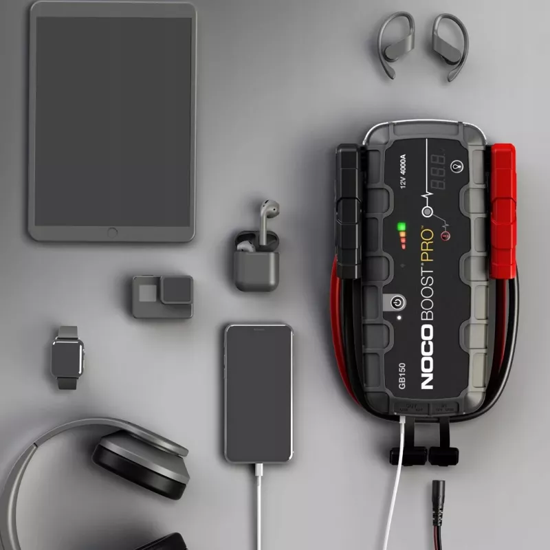 NOCO GB150 Boost 12V 3000A Arrancador con batería integrada de 12V/USB