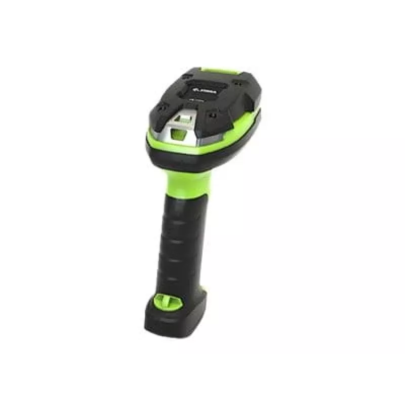 Escáner de códigos de barras portátil Zebra LI3678-ER 1D negro, verde