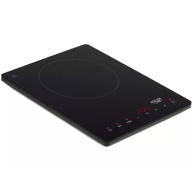 Adler AD 6513 placa de cocina negra de sobremesa 29 cm zona placa de inducción 1 zona(s)