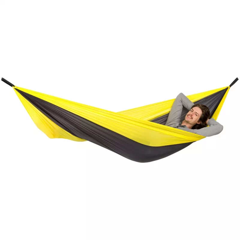 Adventure Hammock Yellowstone AZ-1030413, hamaca de camping amarillo/negro