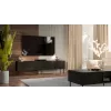 Mueble TV Cama CORTINA 4D 200x40x55 negro