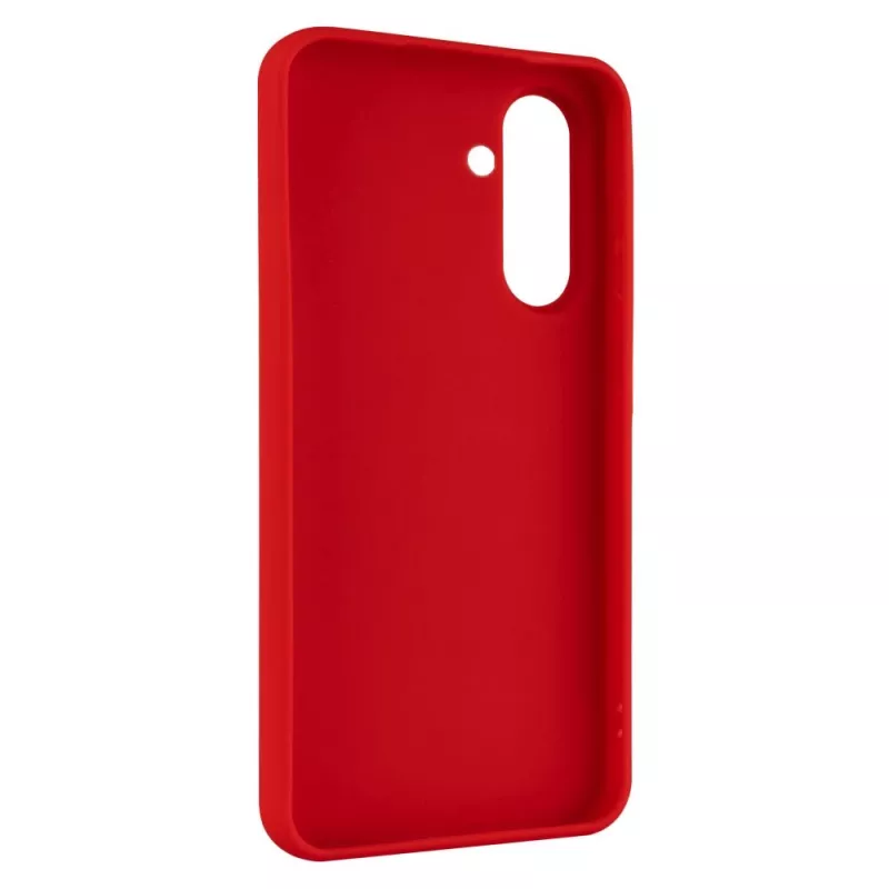 Tapa trasera FIXED para Samsung Galaxy A56 5G — Goma, rojo