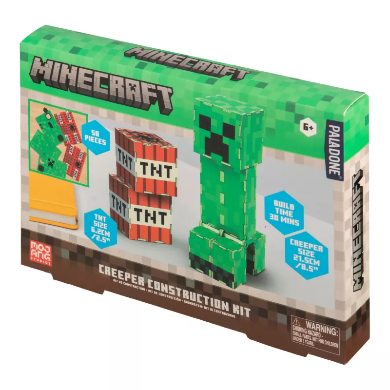 Set de construcción Paladone Minecraft Creeper — figura Creeper para montar