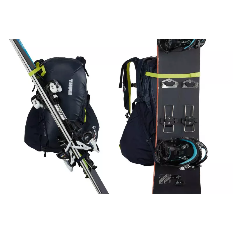 Mochila de esquí y snowboard Thule 3610 Upslope 35L Removable Airbag 3.0 Ready Lime Punch