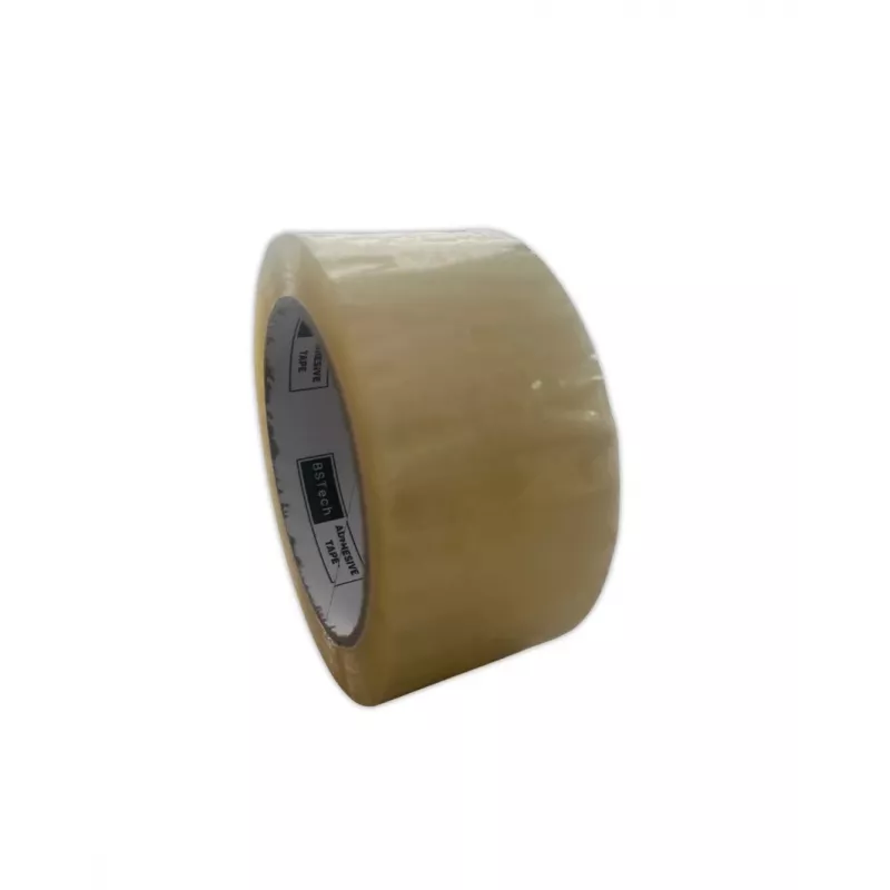 Cinta adhesiva Silent-Release acrílica BSTech transparente 48x66 6 uds.