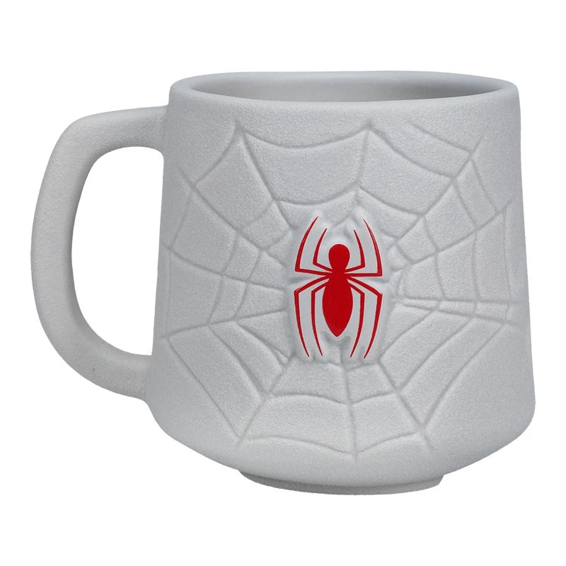 Taza Paladone Spiderman Shaped Mug gris 0.45 L, una pieza, 127.6×97.4×100.5 mm