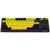 LORGAR KBP70TKLW, Teclado gaming mecánico TKL inalámbrico Pro, Negro/Amarillo, distribución EN