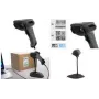 Escáner de códigos de barras con cable Safescan 330-W (Modelo 140-0747) — 1D y 2D, área de trabajo 3–35 cm