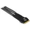 Cable INTER-TECH SFF-8654-8i a 2× SFF-8654-4i, 70 cm cable divisor interno