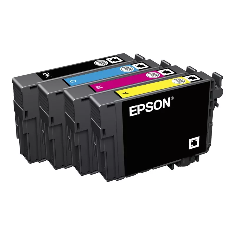 Epson 502XL multipack de tinta original, negro/cian/magenta/amarillo, 4x (C13T02W94020)