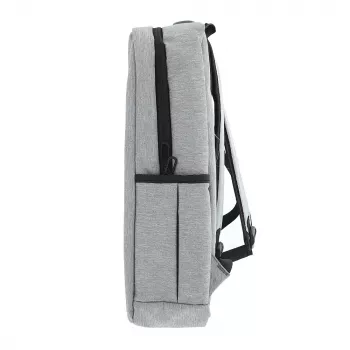 Mochila para portátil Tellur Nomad 15.6 pulgadas, gris – compartimento acolchado para portátil, bolsillos organizadores