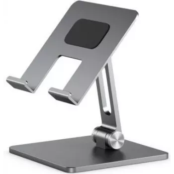 ALOGIC - Soporte - para tableta - Aluminio, Silicona, Plástico ABS - Gris espacial (DTS-SGR)