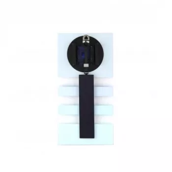 NeXtime Reloj 2855bl Bold Stripes, 38x19 cm, pared, azul