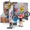 Taller de bicicletas de juguete BRUDER 63120 set de juego con taller y accesorios