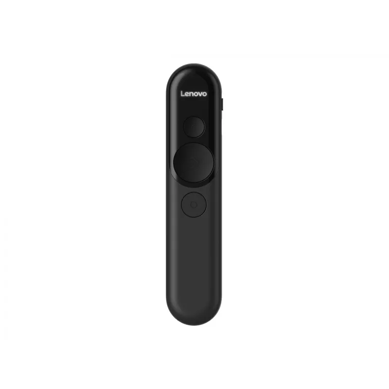 Lenovo | Mando de presentación recargable con láser | Negro