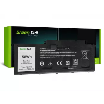Batería Dell 15 7537 F7HVR 14,4V 3,9Ah