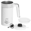 Espumador de leche automático Adler AD 4494 Metallic White — 130 ml de espuma, 300 ml de calentamiento, 500 W
