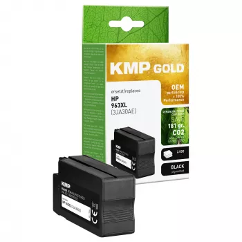 Cartucho KMP GOLD HP 963XL (3JA30AE) negro