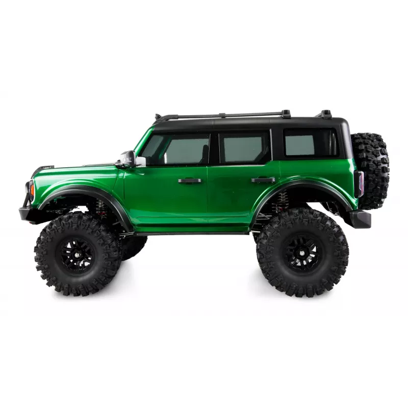 Crawler Amewi AMXRock Caballo 4WD escala 1:10 en verde metalizado — vehículo todoterreno radiocontrolado