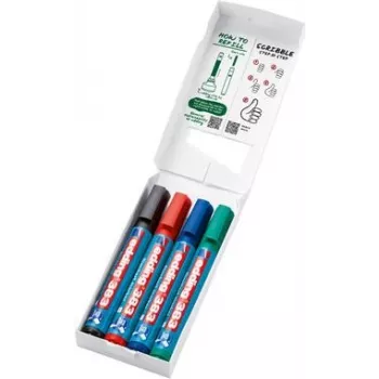 Rotuladores para flipchart Edding 383 1,0–5,0 mm colores surtidos 4 uds.