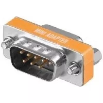 Wentronic Goobay Adaptador D-SUB - conector hembra D-SUB/RS-232 (9 polos) > conector hembra D-SUB/RS-232 (9 polos) (50687)