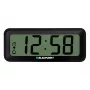 Accesorio electrónico BLAUPUNKT CL04BK — reloj compacto negro con termómetro, indicador de humedad, calendario, alarma, función de repetición, pila AAA