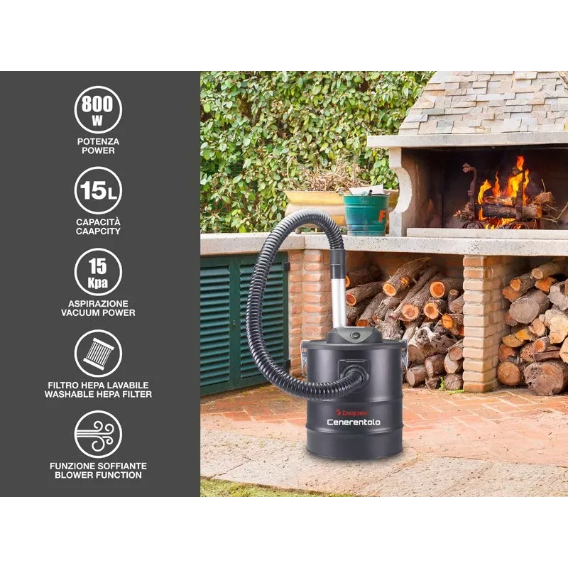 Aspirador de cenizas Beper P202ASP250