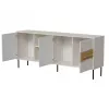 Cómoda Cama INSERTO 3D1W 190x40x80 cashmere + LED