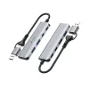 Adaptador TRACER A-5 USB Type-C a USB-A 2x USB-A + 2x USB-C