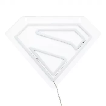 Luz LED de neón para pared Paladone Superman PP14478SMTVN, letrero de pared decorativo