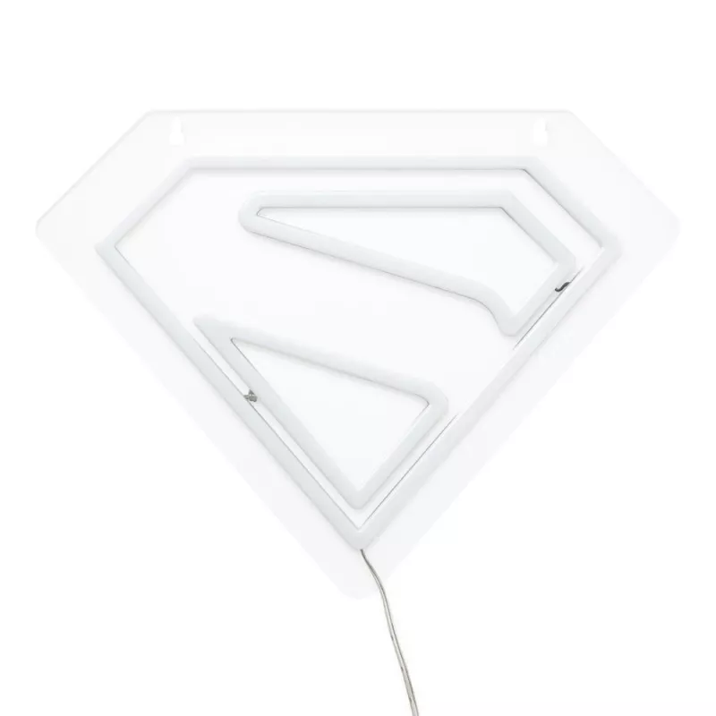 Luz LED de neón para pared Paladone Superman PP14478SMTVN, letrero de pared decorativo