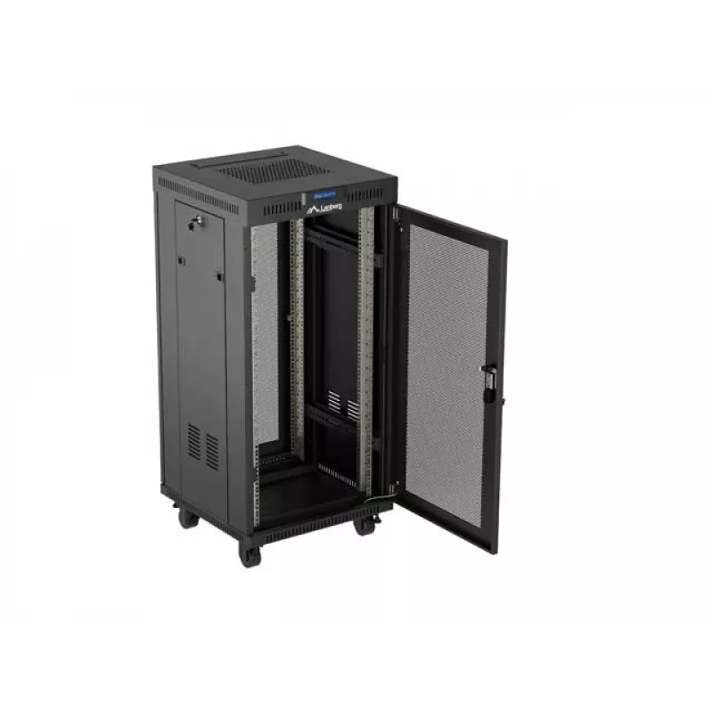 Armario rack LANBERG FF01-6624-23BL 24U autoportante 19
