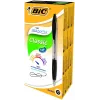 Bolígrafo BIC ATLANTIS REFRSH 1,0 mm negro, caja 12 uds. 136717