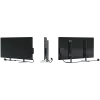 AENO Premium Eco Smart Heater, 700 W, vidrio templado, calefacción infrarroja + convección, pantalla LED, tipo de enchufe: Europa (tipo E/F), NEGRO