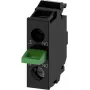 Siemens 3SU14002AA101BA0 - Tornillo - negro - IP40 IP20 EAC UL cUL - AC - DC - 5 - 500 V - 50 / 60 Hz