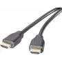 Cable de conexión HDMI SpeaKa Professional 0,5 m Audio Return Channel, contactos chapados en oro negro [1x conector macho HDMI - 1x conector macho HDMI] (SP-9024564)
