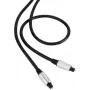 SpeaKa Professional cable de conexión de audio digital Toslink [1x conector macho Toslink (ODT) - 1x conector macho Toslink (ODT)] 1,50 m negro funda SuperSoft SpeaKa Professional (SP-7870568)