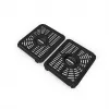 Freidora de aire caliente doble de 10,4 L Ninja AF500EU, independiente, 2470 W, negra, acero inoxidable