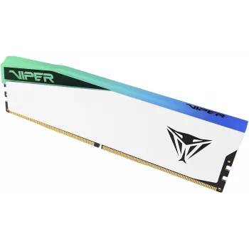 DIMM 16 GB DDR5-5600 (blanco, PVER516G56C38W, Elite 5 RGB, INTEL XMP, AMD EXPO)